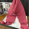 Wholesale of new cross-border export scarves, knitted diamond-shaped long scarves with hairballs hanging at both ends, e-commerce live streaming supply chain supply Item Picture